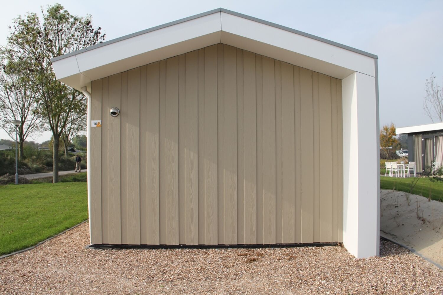 Kunststof dakrandafwerking