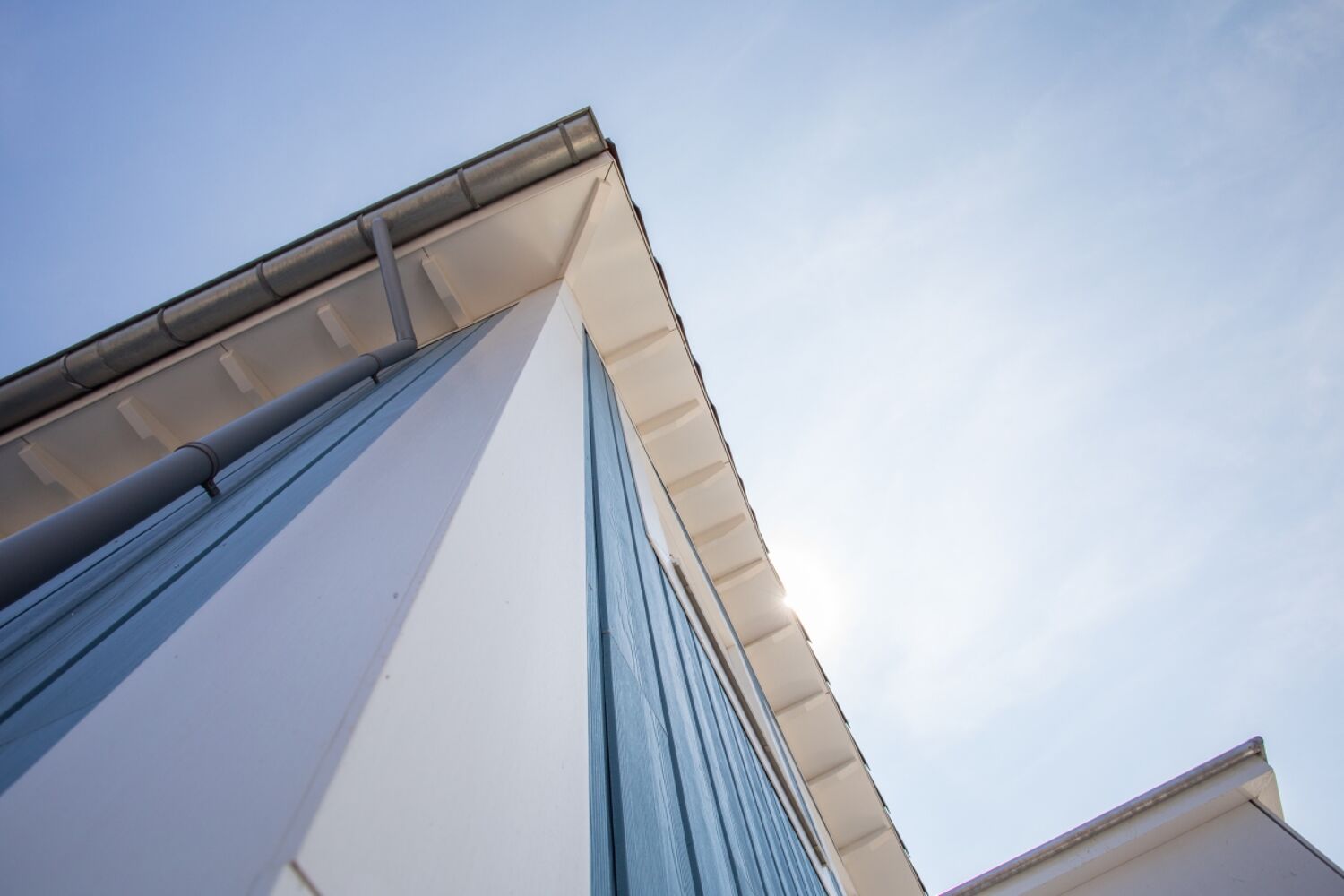 Hoekafwerking woning