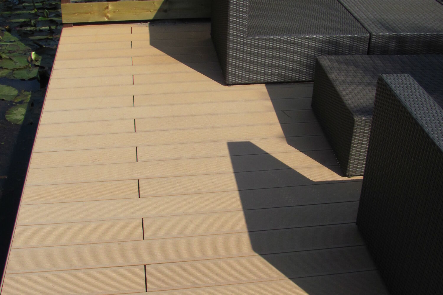 Terras vlonderplanken