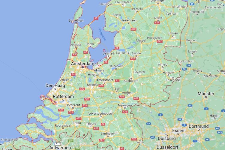 Nederlandse kaart