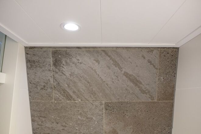 Plafond badkamer