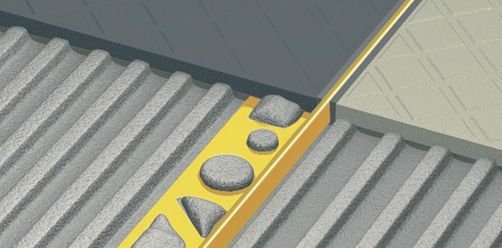 Proline tegelprofielen messing