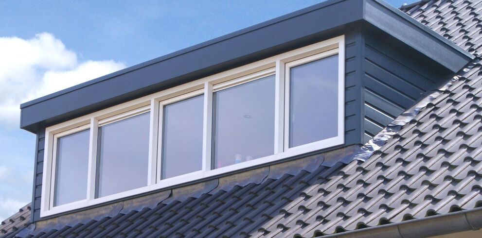 Colorpanel dakkapel - antraciet