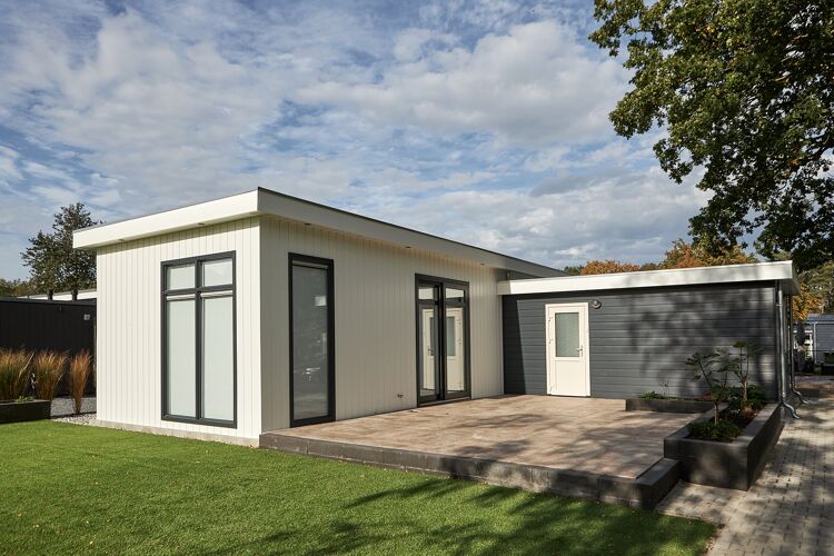 Chalet met gevelpanelen