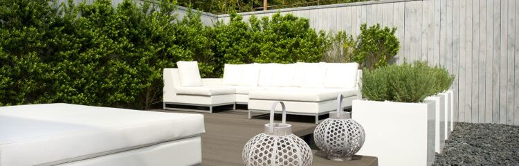 Twinson terras sfeerbeeld