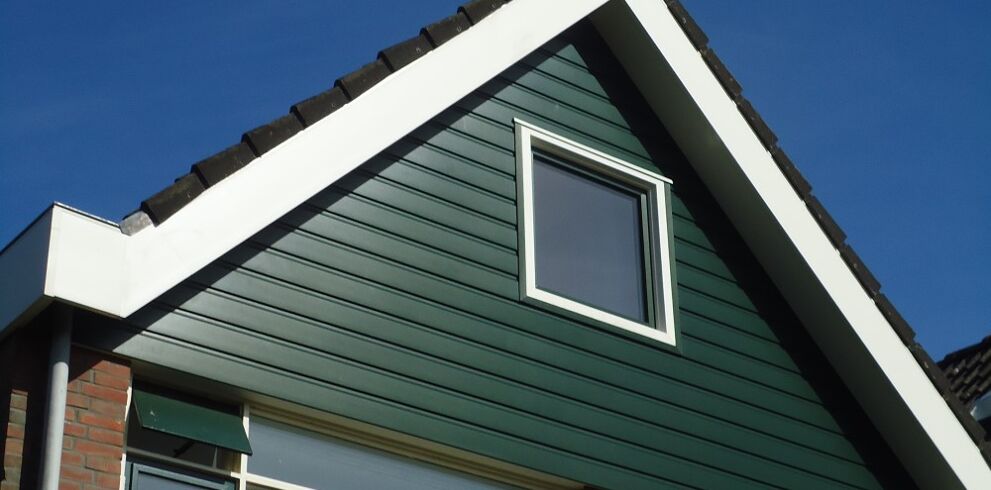 Colorpanel gevel - donkergroen