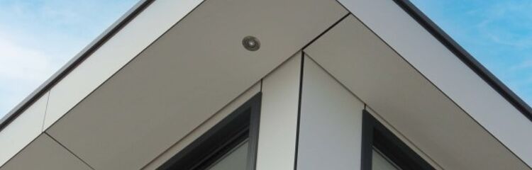 HPL gevel en dakrand