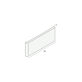 Tekening Afwerkprofiel 95x6mm