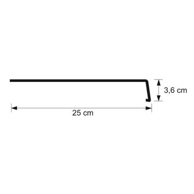 Lignodur overzet vensterbank 250 x 36 mm | NPI Bouwproducten